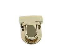 Trimming Shop Lot de 5 fermoirs à boucle pour sac en cuir, sac à main, scrapbooking, art et artisanat, projets de bricolage, doré, 32 mm x 24 mm