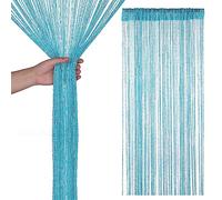 Trimming Shop Paillette Corde Rideaux Fly Écran Pièce Diviseur Frange Panneau Spaghetti Gland Rideau pour Porte,Windows,Portes,Maison Décoration,Événement Décoration,200cm x 90cm