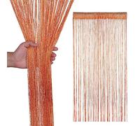 Trimming Shop Paillette Corde Rideaux Fly Écran Pièce Diviseur Frange Panneau Spaghetti Gland Rideau pour Porte,Windows,Portes,Maison Décoration,Événement Décoration,200cm x 90cm