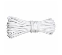 Trimming Shop Premium Quality Nylon Rail Rideau Cordon in 3mm - Idéal Remplacement pour Vieux Suivi Cordes - Disponible en 10 Mètres, Blanc - Blanc, 10 Metre