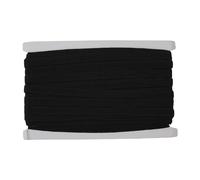 Trimming Shop Ruban élastique rond de couleur noire de 9 mm de large et de 10 mètres de long, pour couture et travaux manuels - Cordon extensible pour jupes et pantalons