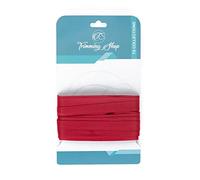 Trimming Shop Ruban gros-grain écarlate 10 mm x 10 m - Ruban en polyester côtelé durable pour emballage cadeau, décoration de gâteaux, nœuds pour cheveux, couture, artisanat et emballage