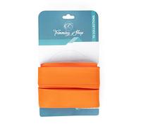 Trimming Shop Ruban gros-grain orange mandarine 25 mm x 10 m - Ruban en polyester côtelé durable pour emballage cadeau, grands nœuds, décoration de gâteaux, couture, artisanat et emballage