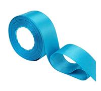 Trimming Shop Rubans Double Face Bleu Turquoise 25 mm