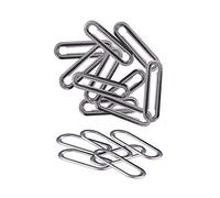 Trimming Shop Set de 50 - Ovale Oeillets Passe-Fil avec Rondelles pour Tissu,Cuir, Sacs à Main, Boucles, Bannière Faisant, Arts et Artisanat - bronze Noir, 35mm