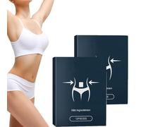 Trimpatch Lot de 2 patchs amincissants pour drainage lymphatique et perte de poids, ingrédients naturels pour homme et femme, doux et sûr