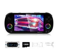 TRIMUI Smart Pro Console de jeu portable, 128 Go, carte TF, avec 12,700 jeux, écran IPS de 4,96 pouces, Linux A133P, rétro, arcade, jeu vidéo, émulateur, cadeau pour adultes et enfants