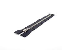 Trimz Fermeture éclair en métal Noir 22 cm