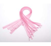 Trimz Fermeture éclair invisible réglable Rose 60 cm
