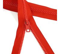 Trimz Fermeture éclair, Nylon, Rouge, 1 piece
