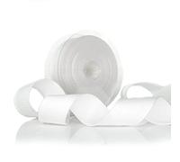 Trimz Sangle en coton, blanc, 30 mm x 10 m