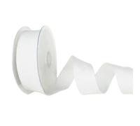 Trimz Sangle en coton, blanc, 40 mm x 10 m