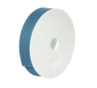 Trimz Sangle en coton, bleu acier, 25 mm