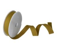 Trimz Sangle en Coton, Or Ancien, 25mm x 5m