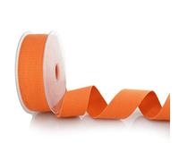 Trimz Sangle en coton, orange, 40 mm x 5 m