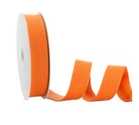 Trimz Sangle en coton, orange, 40 mm x 5 m