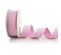 Trimz Sangle en coton, rose, 40 mm