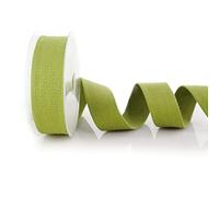 Trimz Sangle en coton très résistante, olive, 40 mm x 5 m