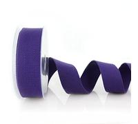 Trimz Sangle en coton, violet, 30 mm x 10 m