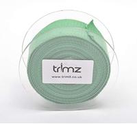 Trimz Trimz1905-5-30-07 Sangle en Coton très résistante, Vert Mousse, 5m x 30mm, Set de 5 Pièces
