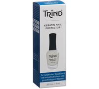 TRIND® Keratin Nail Protector - Base protectrice et fortifiante pour ongles sensibles ou abîmés Baume 9 ml