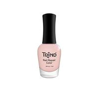 TRIND | Vernis à ongles renforçant | Réparation à ongles naturel brillant laiteux | Base de vernis protéique | Résultats en 7 jours (1 x 9 ml) (Beige)