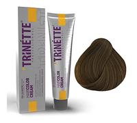 Trinette Professionnelle No 8.0 Blond Clair Intense Crème Colorante Permanente 100 ml - Couverture Intense, Résultats Naturels Profonds, Couleur Longue Durée, Finition Salon Uniforme