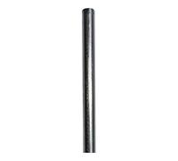 Tringle Ø6 mm en acier pour serrure espagnolette - Barre rigide professionnelle pour menuiserie, quincaillerie et agencement - Décor : Nickelé - Longueur : 1600 mm - SERFA