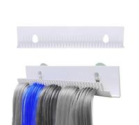 Tringle à cheveux murale - Support à ventouse pour extensions de cheveux - Barre à cheveux en métal - Support mural pour extensions de cheveux - Mallette d'extensions de cheveux - Support avec 2
