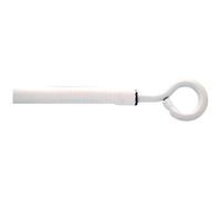 Tringle à ressort gainée avec pitons MOBOIS - 5 m - Blanc