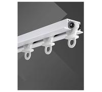 Tringle à rideau cachée, rail coulissant encastré pour montage invisible, rail de draperie pour balcon, magasins de vêtements, camping-car et douches