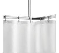 Tringle à rideau de douche 90x90x90 cm Easy Roll en Aluminium brossé de SealSkin