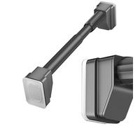 Tringle À Rideau De Douche Barre Rideau Extensible Sans Perçage 3m 4m 5m, Tringle Télescopique, Ne Rouille Jamais Tringle Extensible Pour Rideaux De Chambre À Coucher(Gris,410-500cm)