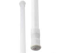 Tringle à rideau de douche extensible, tringle à rideau télescopique, super ressort, antidérapante, sans perçage, convient parfaitement pour les placards, fenêtres, cuisine, armoire, salle de bain,