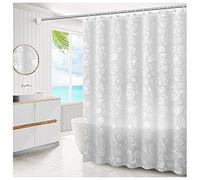 Tringle à rideau de douche réglable incurvée en acier inoxydable extensible 180-200 cm en forme de L parfaite pour le dressing et la salle de bain, installation à double usage
