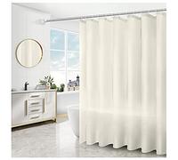 Tringle à rideau de douche réglable incurvée extensible 150-200 cm en acier inoxydable double usage pour salle de bain et dressing design en forme de L et facile à installer