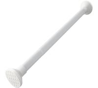 Tringle À Rideau de Douche Réglable Paravent D'Intérieur Brise Tringle À Rideau Sans Perçage pour Chambre Salon Cuisine(White,110-200cm)
