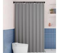 Tringle à rideau de douche télescopique réglable de 70 x 105 cm avec ventouse, 3 plis, pour la maison et l'hôtel, installation facile et design polyvalent