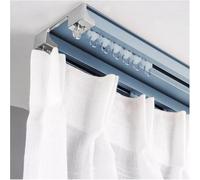 Tringle à rideau de plafond durable à double rail pour hôpitaux et cliniques 1 m de long - Solution polyvalente de gestion de l'espace et de l'intimité - Idéal pour les établissements de santé