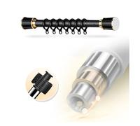 Tringle à rideau extensible de 40 à 500 cm, sans perçage, tringle à rideau de douche réglable, tringle à vêtements télescopique pour salle de bain et chambre à coucher, couleur rose, taille : 3,1-4 m