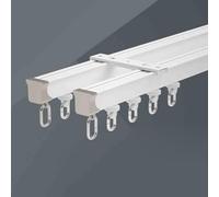 Tringle à rideau flexible pour une installation facile, idéale pour les cloisons de séparation de pièce, rideaux de douche et grande solution de décoration d'intérieur réglable et polyvalente