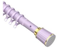 Tringle à rideau réglable sans perçage - 40 500 cm - Idéale pour chambre à coucher, salon, cuisine - Violet - 310 4000 cm