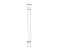 Tringle À Rideau Réglable Sans Trou - Tringle Extensible en Métal, Installation Facile Rail Rideaux pour Fenêtres, Salon, Chambre À Coucher, Salle de Bain(White,210-300 cm(83"-118"))