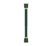 Tringle À Rideau Réglable Sans Trou - Tringle Extensible en Métal, Installation Facile Rail Rideaux pour Fenêtres, Salon, Chambre À Coucher, Salle de Bain(Green,210-300 cm(83"-118"))