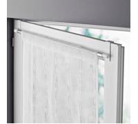 Lot de 2 Tringles à Rideau Extensibles pour Fenêtres et Portes Prête à Poser avec Crochets de Fixation Ajustable de 60 à 105 cm