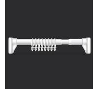 Tringle à rideau télescopique réglable en acier inoxydable sans perçage pour douche, fenêtres, portes, penderie, 32 mm de diamètre, parfaite pour la salle de bain et la maison