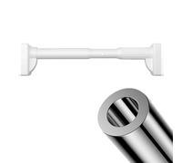 Tringle à rideau télescopique réglable pour baignoire, douche, placard, porte et cuisine - sans perçage, installation facile - Blanc - Taille 3