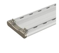 Tringle à rideaux de plafond à double rail pour rideaux modernes - Tringle réglable blanche de 1,1 m pour placard, magasin et bibliothèque