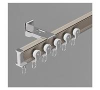 Tringle à rideaux flexible et robuste, système de tringle coulissante découpable, 131,1 m, poulie silencieuse, idéale pour rideaux et rideaux, construction en métal