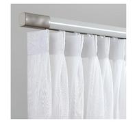 Tringle à rideaux silencieuse en aluminium - 600 cm - 4 x 150 cm - Système de montage mural et plafond - Pour séparateur de pièce - Design moderne et robuste - Parfaite pour la décoration du salon